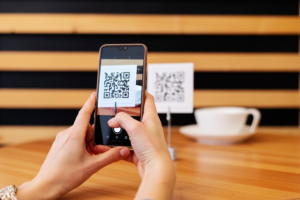 QR codes used